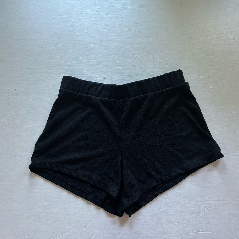 XS Black pajama shorts